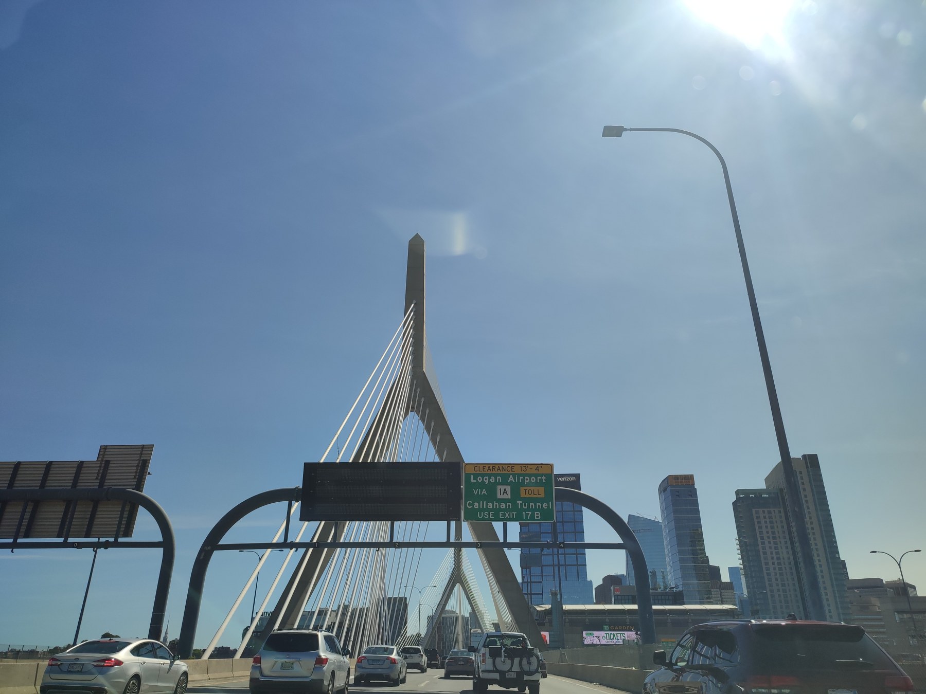 Le pont du port de Boston