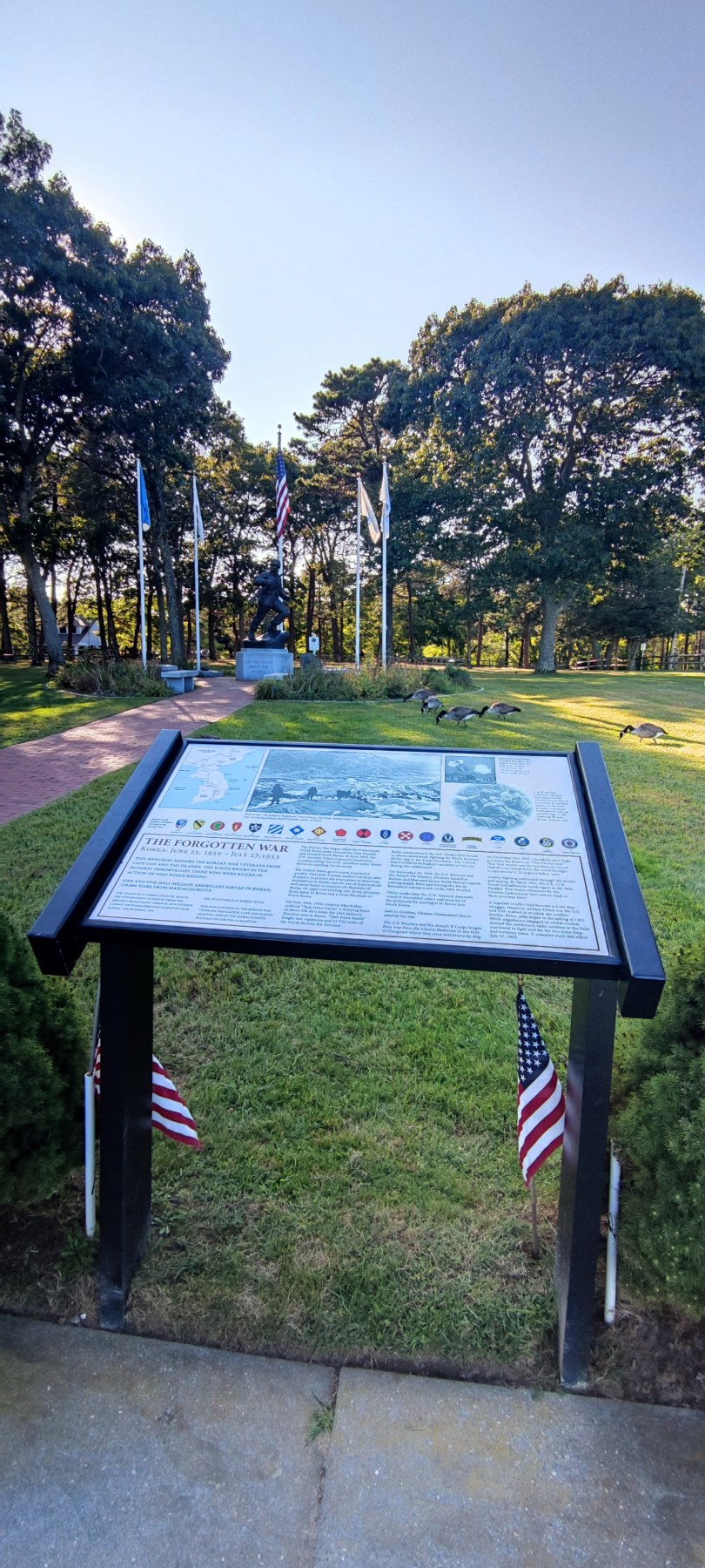Le monument oublié de la guerre de Corée