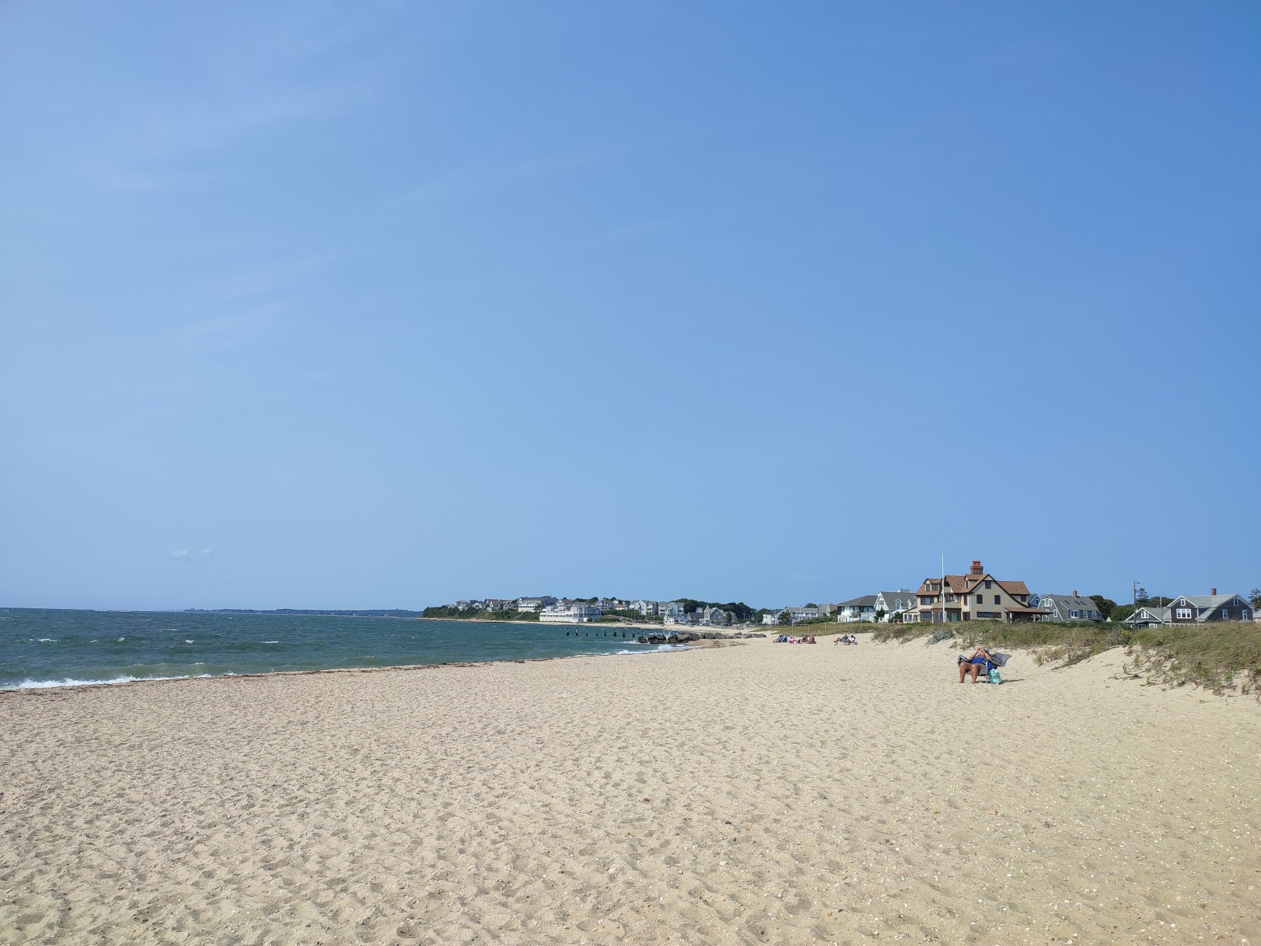 Plage de Nantucket, jour ensoleillé