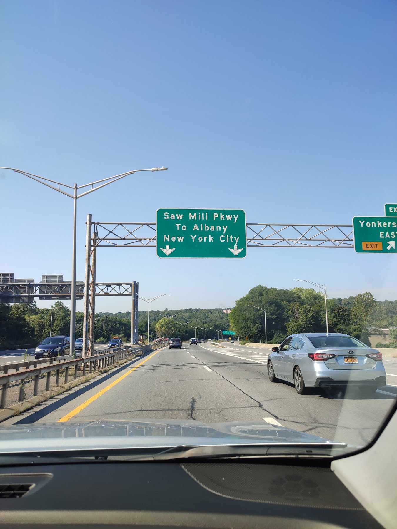 Route vers Albany, NY