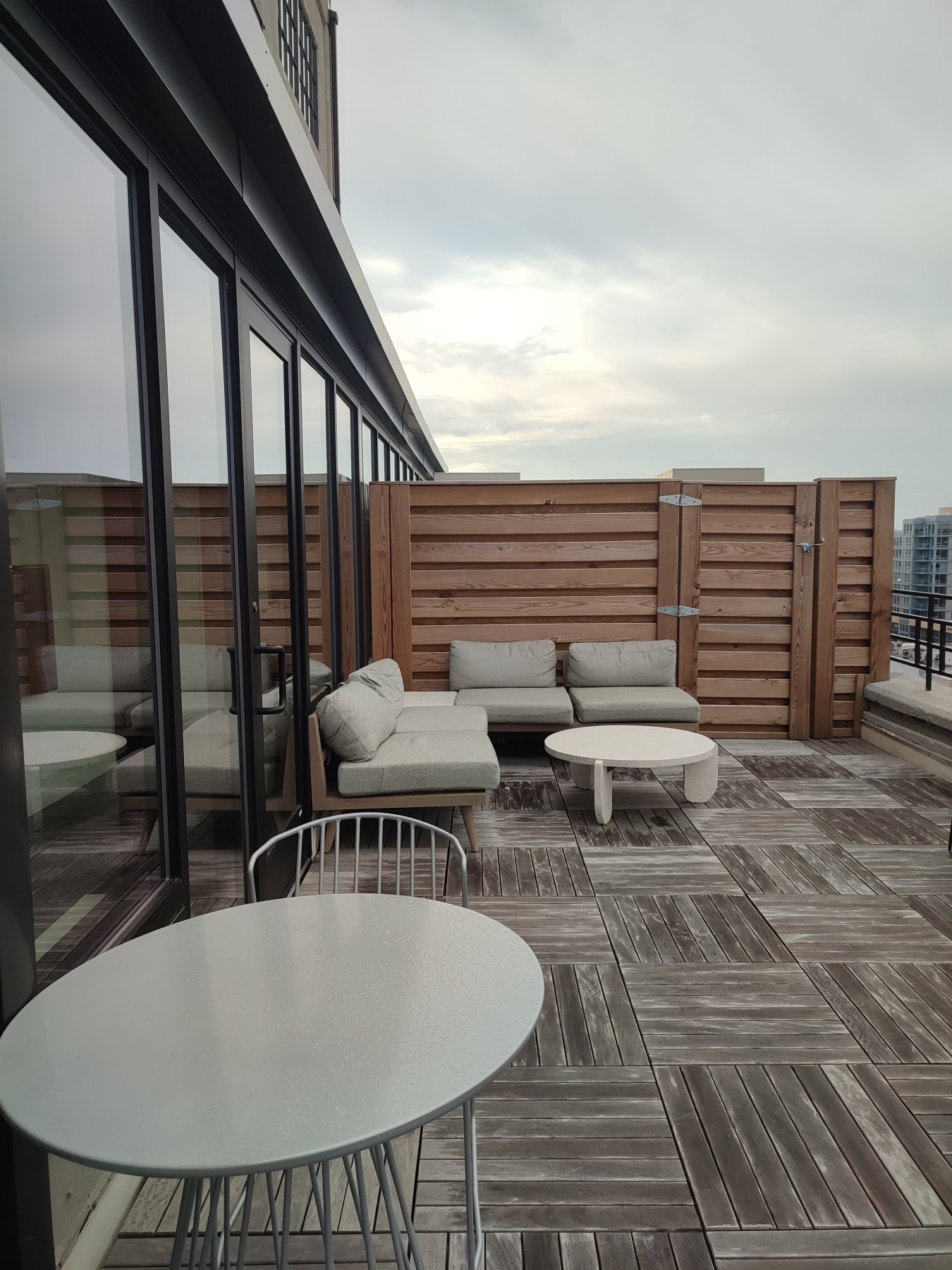 Terrasse urbaine à Philadelphie