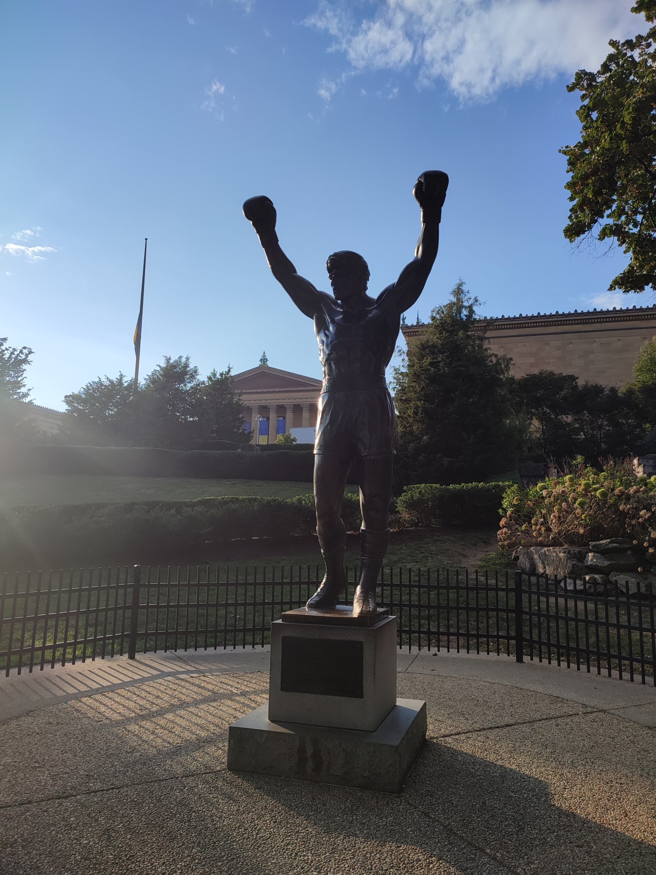 Statue de Rocky au musée