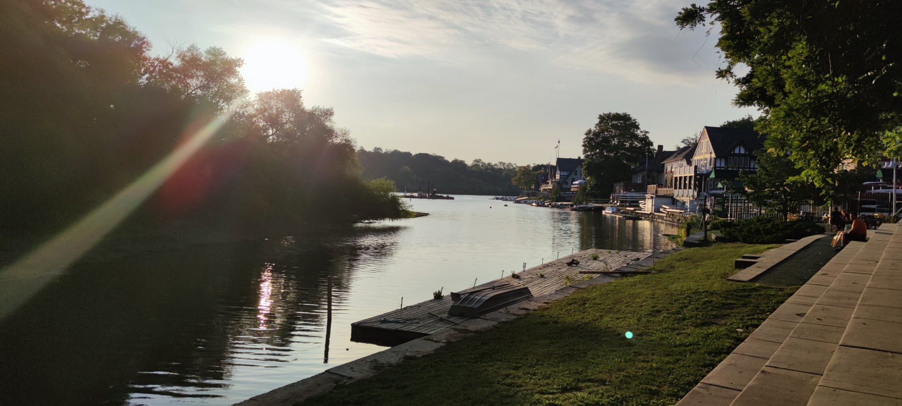 Coucher de soleil sur le Potomac