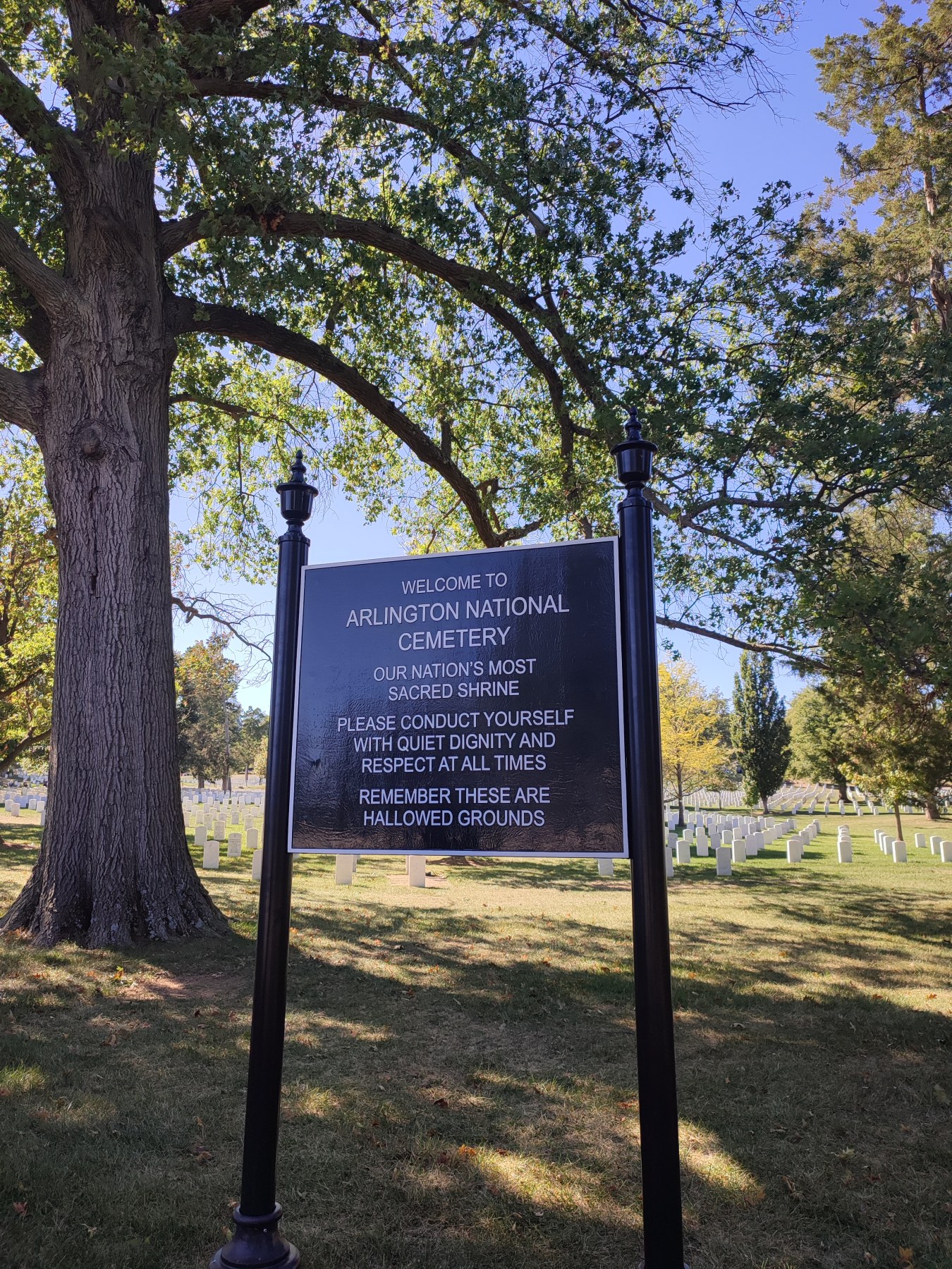 Vietnam Veterans Memorial, Washington, D.C., USA - Entrée du cimetière national d'Arlingt...