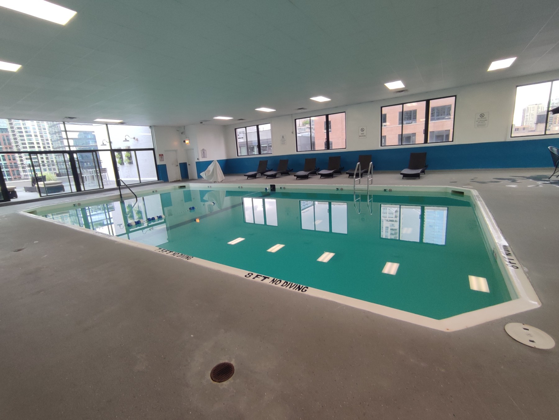 Piscine intérieure à Chicago