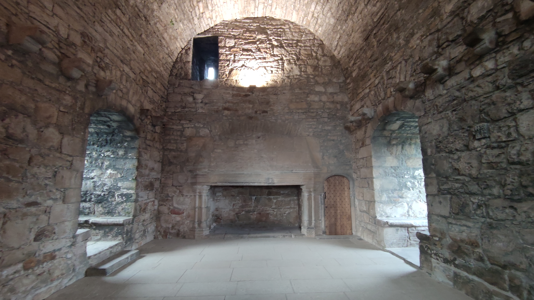 Intérieur du château de Craigmillar