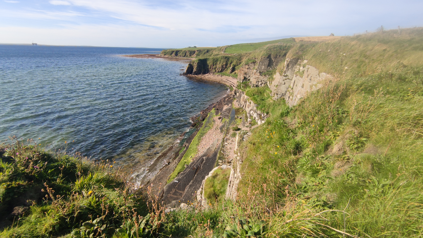 Sandwick Road, Orkney Islands - Côte sauvage des Orcades