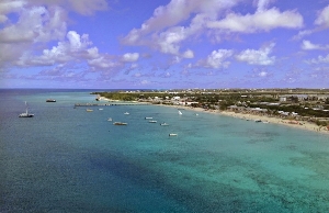 Plage de Curaçao, eaux turquoise