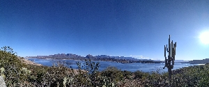 USA - Lake Roosevelt Paysage Aride Arizona USA