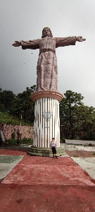 Statue de Jésus à Taxco, Mexique