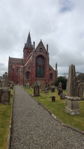 Palace Road, Kirkwall - Cathédrale d'Orkney, Ecosse