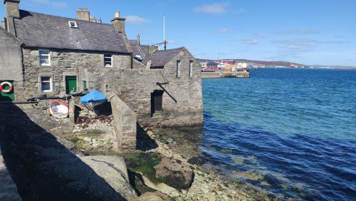 Lerwick, Écosse - Port et Bâtiments Historiques Lerwick, Écosse - Port et Bâtiments Historiques