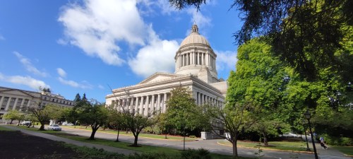 roadtrip USA juillet 2021 - Capitole d'Olympia, Washington