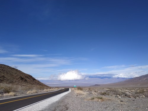 Voyage (janvier) USA < > Mexique - Death Valley Scenic Byway, Stovepipe Wells