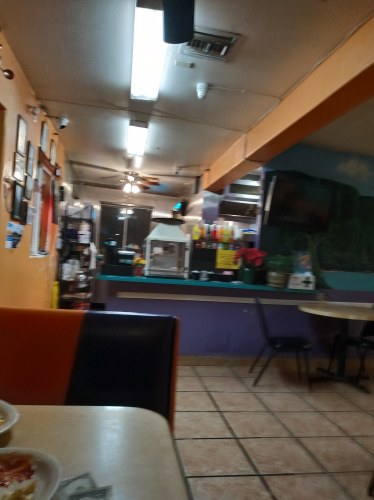 Intérieur d'un diner à Tucson, Arizona