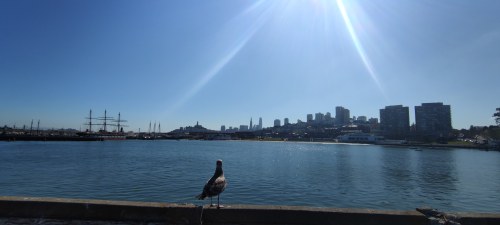 Vue du port de San Francisco, USA Vue du port de San Francisco, USA