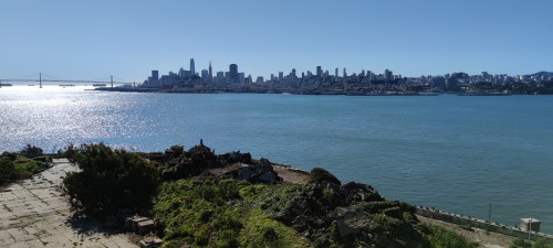 Vue de San Francisco depuis Alcatraz Vue de San Francisco depuis Alcatraz
