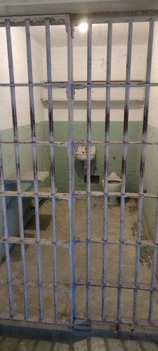 Cellule de prison à Alcatraz, Californie Cellule de prison à Alcatraz, Californie