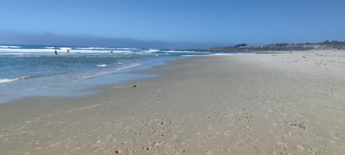 Plage de Santa Cruz, Californie Plage de Santa Cruz, Californie