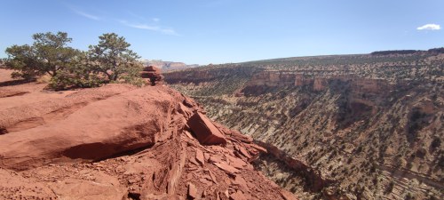 Canyon rouge au sud de la Californie Canyon rouge au sud de la Californie