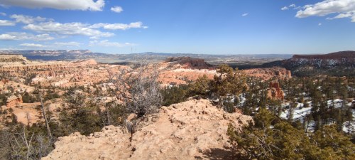 Vue panoramique de Bryce Canyon, Utah Vue panoramique de Bryce Canyon, Utah