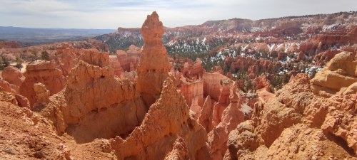 Vue panoramique du Bryce Canyon National Park Vue panoramique du Bryce Canyon National Park