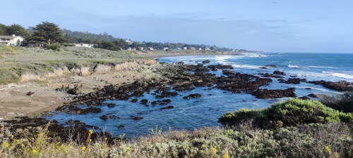 Plage rocheuse de Big Sur, Californie Plage rocheuse de Big Sur, Californie