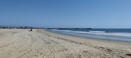 Plage de Huntington Beach, Californie Plage de Huntington Beach, Californie