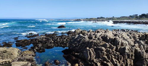 Plage rocheuse de Big Sur, Californie Plage rocheuse de Big Sur, Californie