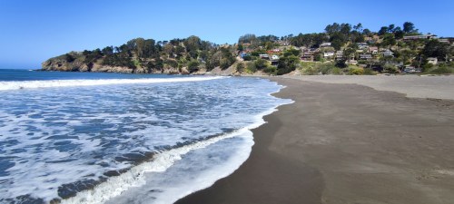 Plage de Montara, Californie Plage de Montara, Californie
