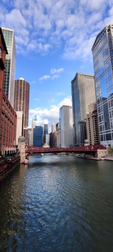 Chicago River, Illinois, USA Chicago River, Illinois, USA