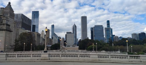 Vue de Chicago depuis Grant Park Vue de Chicago depuis Grant Park