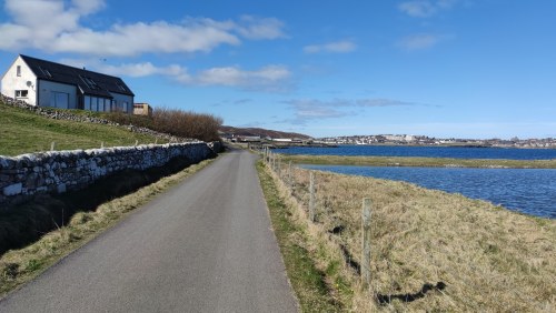 Sea Road, Lerwick, Écosse Sea Road, Lerwick, Écosse