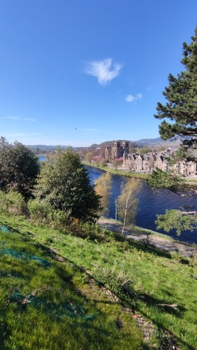 Stirling, Écosse - Vue sur le fleuve Stirling, Écosse - Vue sur le fleuve
