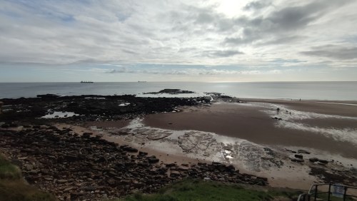 Plage de Crail, Fife, Écosse Plage de Crail, Fife, Écosse