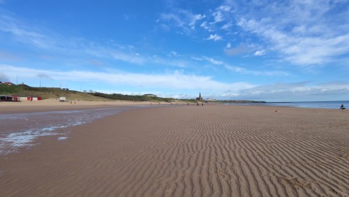 Plage de Crail, Fife, Écosse Plage de Crail, Fife, Écosse