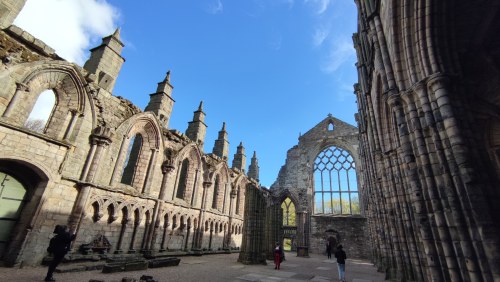 Ruines de Holyroodhouse, Édimbourg Ruines de Holyroodhouse, Édimbourg