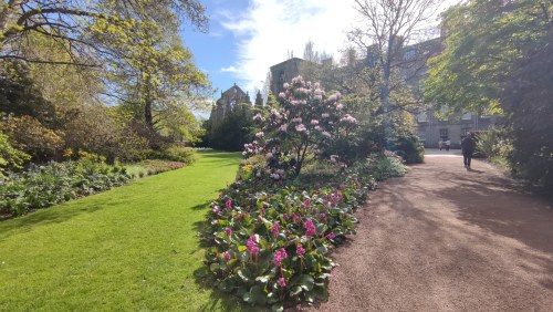 Jardin de Holyroodhouse, Édimbourg Jardin de Holyroodhouse, Édimbourg