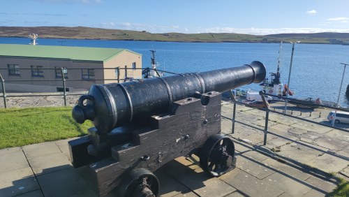 Canon à Fort George, Skye Canon à Fort George, Skye