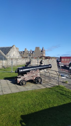 Canon devant Fort George, Skye Canon devant Fort George, Skye