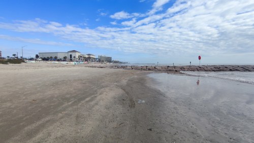 Plage de Galveston, Texas