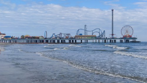 Jetée de Galveston, Texas