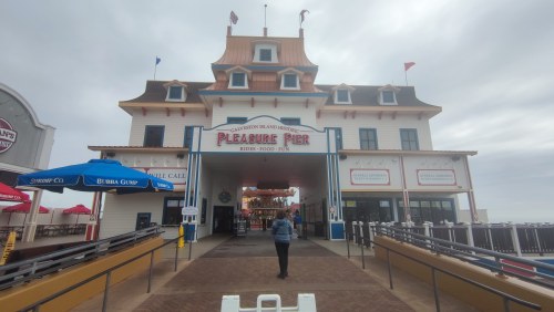 Entrée du plaisir à Galveston