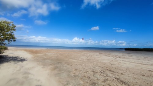 Plage de kitesurf au Golfe du Mexique