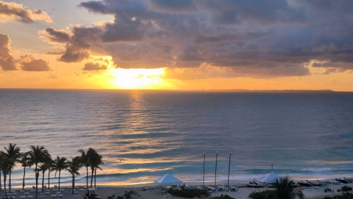Coucher de soleil à Isla Mujeres