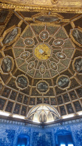 Plafond doré du Palácio Nacional de Sintra