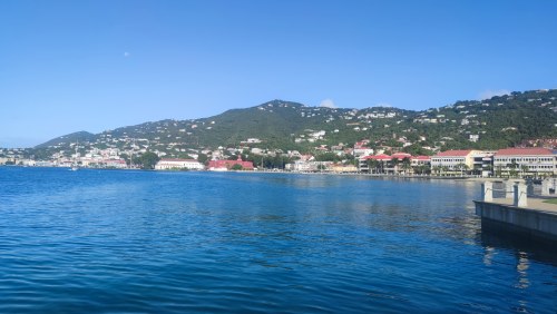Vue de Philipsburg, Saint-Martin