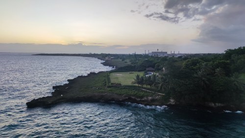 Coucher de soleil à Cartagena