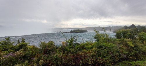 Niagara Falls, vue depuis l'Amérique Niagara Falls, vue depuis l'Amérique