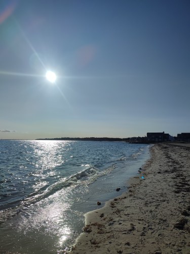 Plage ensoleillée du Massachusetts Plage ensoleillée du Massachusetts